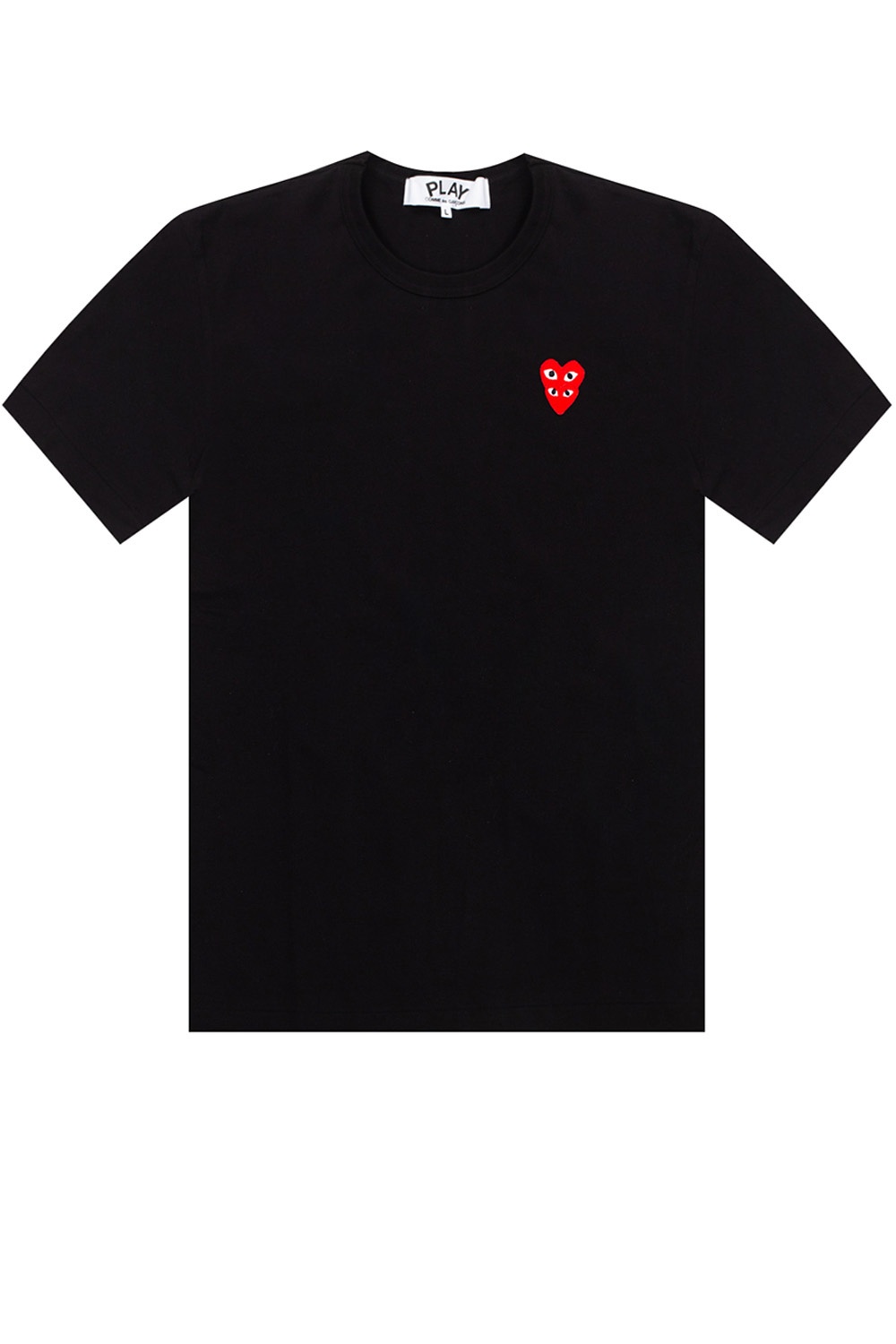 Black Logo T-shirt Comme des Garçons Play - Vitkac Canada